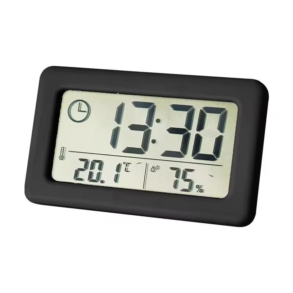 Desktop Mini Digital Clock Portable Temperature Humidity Monitor Hygrometer Thermometer 5