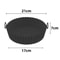 Premium Reusable Silicone Air Fryer Oven Liner Set 5