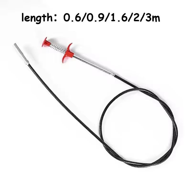 Flexible Drain Snake Tool EasyFlow Spring Hook Drain Cleaner 5