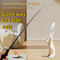 Premium Interactive Feather Wand Telescopic Cat Fishing Rod For Play Exercise 1