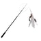 Premium Interactive Feather Wand Telescopic Cat Fishing Rod For Play Exercise 6