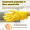 Household HeavyDuty Latex Rubber Gloves Waterproof Durable MultiPurpose Cleaning Gloves 0