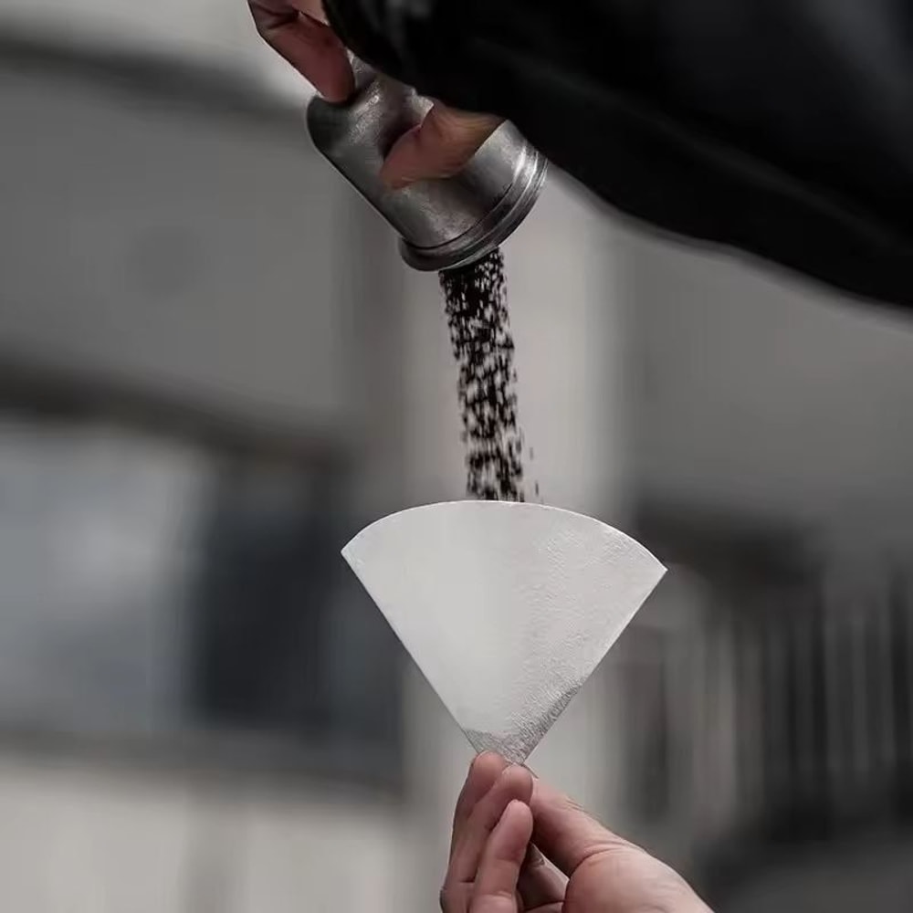 EcoFriendly Cone Paper Coffee Filters 24 Cup Disposable Drip PourOver Se 2