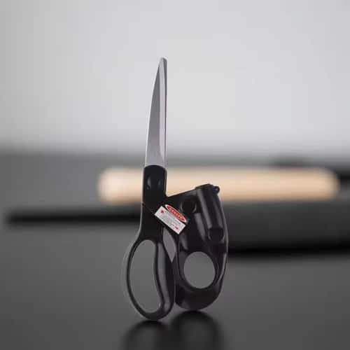 Professional Laser-Guided Straight-Cut Scissors – Precision Fabric & Gift Wrapping Scissors