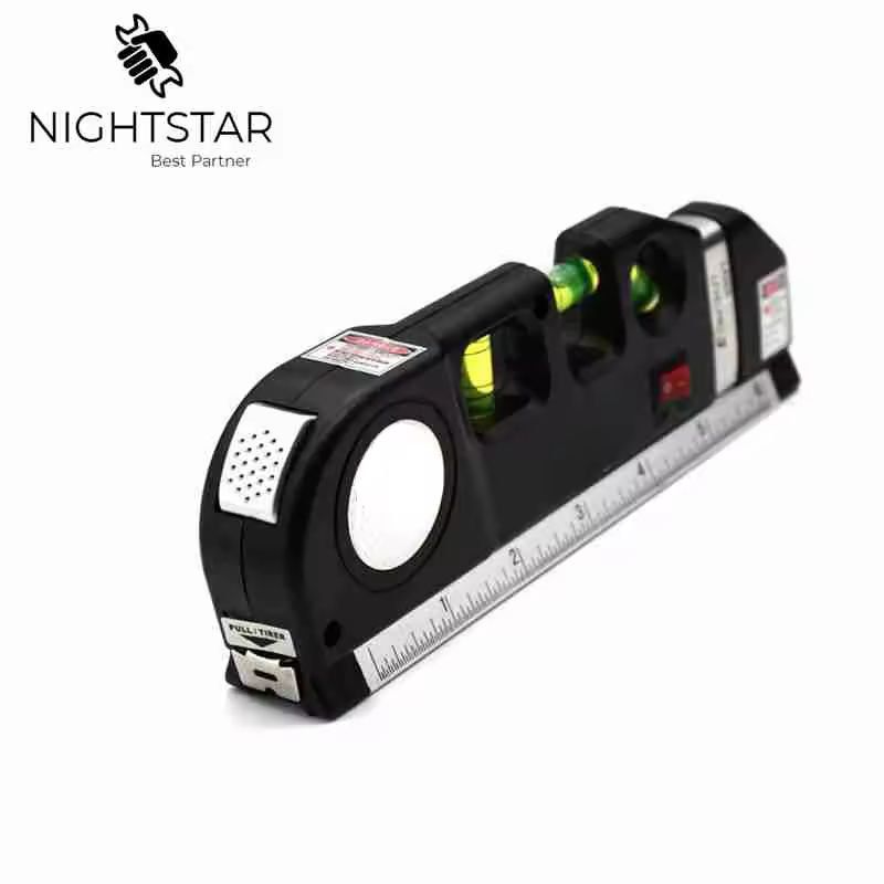 PrecisionPro 8Ft Laser Level Measuring Tape Horizontal Vertical Aligner Standard Metric 3