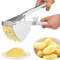 LMETJMA Stainless Steel Potato Ricer HeavyDuty Masher 0