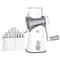 Compact 5in1 Rotary Cheese Grater Mandoline Slicer Multifunctional Vegetable Slicer Nut Chopper 6
