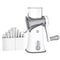Compact 5in1 Rotary Cheese Grater Mandoline Slicer Multifunctional Vegetable Slicer Nut Chopper 6
