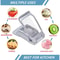 LMETJMA Premium Stainless Steel Egg Fruit Slicer QuickPrep Kitchen Cutter 2