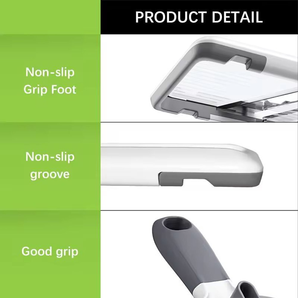 LMETJMA Adjustable Mandoline Vegetable Slicer Cheese Grater 5