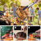 LMETJMA Premium Silicone Cooking Tongs 9 12 NonStick BPAFree HeatResistant BBQ Tongs 4