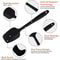 Everyday Pro 28 Cm Silicone SpoonSpatula HeatResistant Nonstick Baking Cooking Tool 4