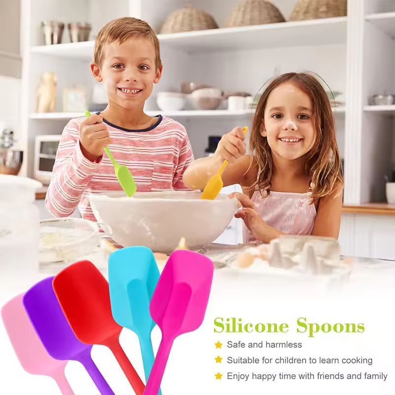 Everyday Pro 28 Cm Silicone SpoonSpatula HeatResistant Nonstick Baking Cooking Tool 5