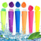 HealthySilk Reusable Silicone Ice Lolly Mold Kids Family Popsicle Maker 0