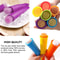 HealthySilk Reusable Silicone Ice Lolly Mold Kids Family Popsicle Maker 1