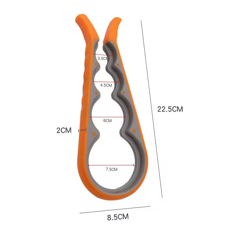 EverydayEase Jar Opener 5in1 EasyGrip Bottle Can Opener For Weak Hands 9