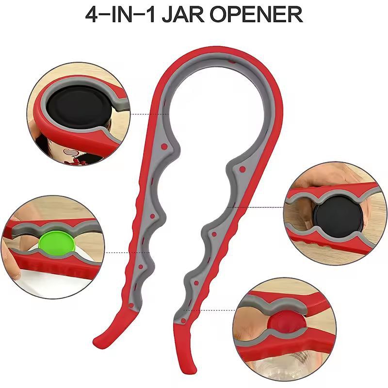 EverydayEase Jar Opener 5in1 EasyGrip Bottle Can Opener For Weak Hands 2