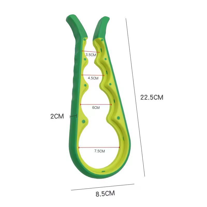EverydayEase Jar Opener 5in1 EasyGrip Bottle Can Opener For Weak Hands 6