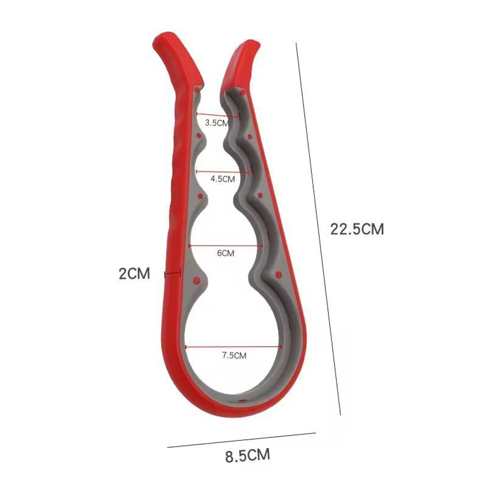 EverydayEase Jar Opener 5in1 EasyGrip Bottle Can Opener For Weak Hands 7