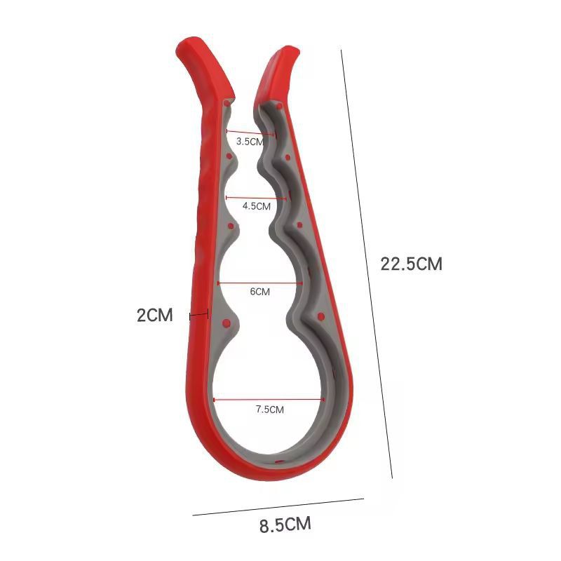 EverydayEase Jar Opener 5in1 EasyGrip Bottle Can Opener For Weak Hands 7