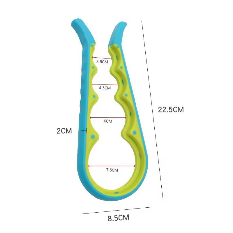 EverydayEase Jar Opener 5in1 EasyGrip Bottle Can Opener For Weak Hands 8