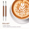 Ultimate Stainless Steel Latte Art Pen Precision Coffee Cappuccino Decorating Tool 3