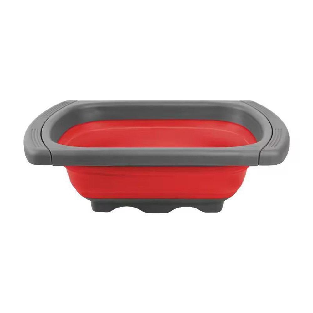 SmartSpace Extendable Sink Colander Foldable OverSink Fruit Vegetable Strainer 7