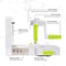 SmartPrep 5in1 Vegetable Spiralizer Slicer Foldable Veggie Pasta Cheese Grater 3