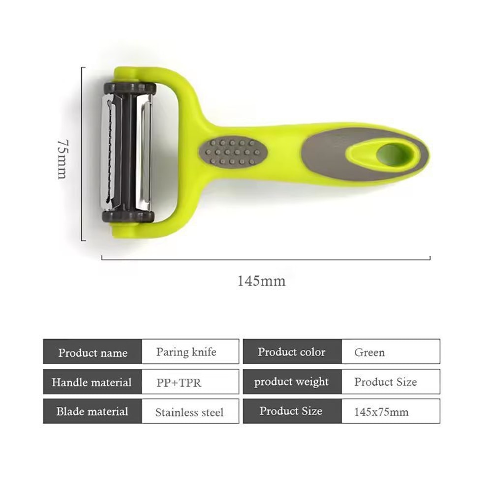 3in1 Pro Vegetable Slicer Julienne Peeler AllPurpose Carrot Potato Salad Grater 5