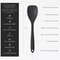 Premium HeatResistant Silicone Spoon Spatula Flexible Nonstick Baking Cooking Tool 5