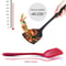 Everyday HeatResistant Silicone Turner NonStick Spatula For Eggs Meat More 4