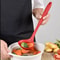 Silicone FlexHandle Ladle HeatResistant NonStick Soup Sauce Spoon 2