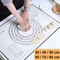 Premium Silicone Kneading Rolling Dough Mat Large NonStick Pastry Surface With Measurement Guides 0