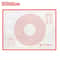 Premium Silicone Kneading Rolling Dough Mat Large NonStick Pastry Surface With Measurement Guides 18