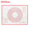 Premium Silicone Kneading Rolling Dough Mat Large NonStick Pastry Surface With Measurement Guides 16