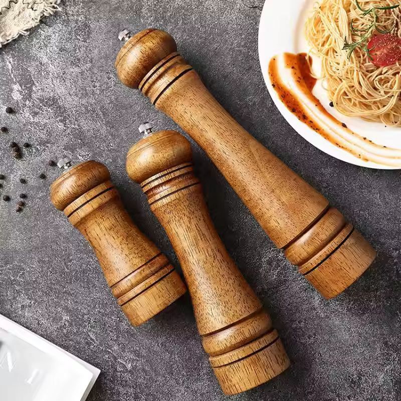 Handheld Adjustable Spice Grinder Premium Salt Pepper Mill 5810 In 2