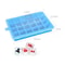 Venlohome Premium 24Cube Silicone Ice Tray With Lid FoodSafe Ice Drink Mold 2