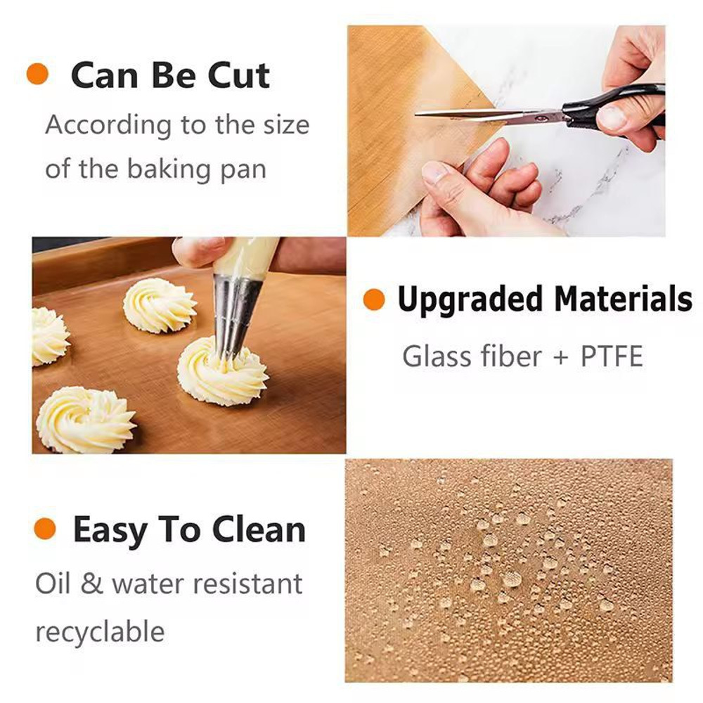 Premium Reusable NonStick Baking Mat Sheets 3