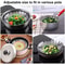 CompactFold StainlessSteel Steam Basket MultiPurpose Food Vegetable Steamer 3