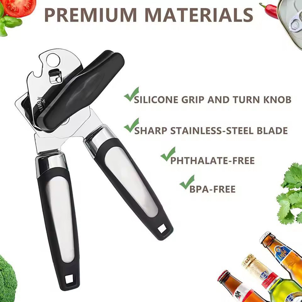 KitchenPro Stainless Steel SideCut Can Bottle Opener 3
