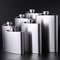 Compact Travel StainlessSteel Hip Flask 10 Oz Pocket Whisky Wine Bottle 0