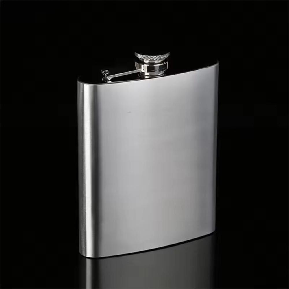 Compact Travel StainlessSteel Hip Flask 10 Oz Pocket Whisky Wine Bottle 3