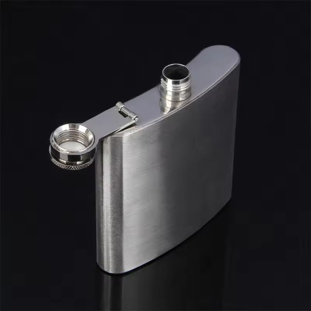 Compact Travel StainlessSteel Hip Flask 10 Oz Pocket Whisky Wine Bottle 4