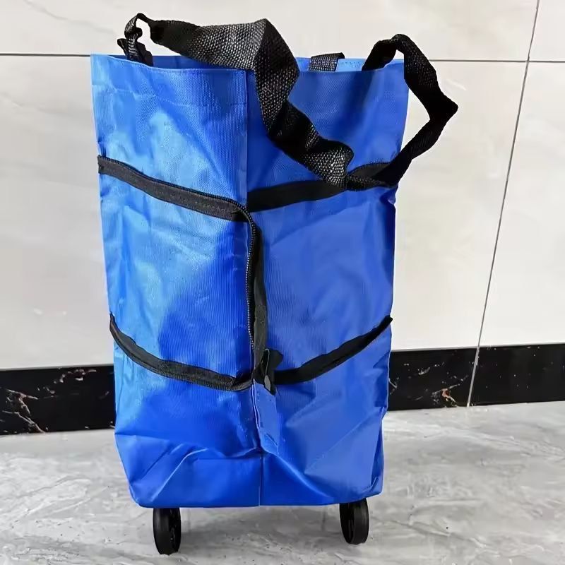 EasyHaul FoldUp Cart Compact Portable Shopping Cart With Wheels For Everyday Use 8