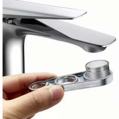 Universal 6-in-1 Faucet Aerator Key Wrench – Heavy-Duty Zinc Tool for Kitchen & Bathroom Faucet Maintenance