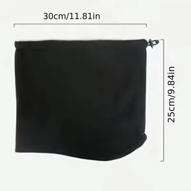 Mens Thermal Knit Neck Gaiter Breathable Windproof Fleece Lined Outdoor Warmer 5