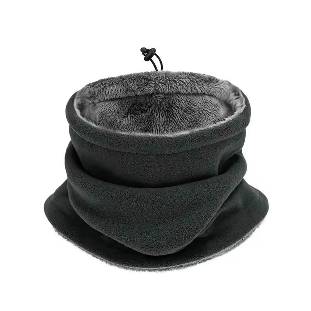 Mens Thermal Knit Neck Gaiter Breathable Windproof Fleece Lined Outdoor Warmer 7