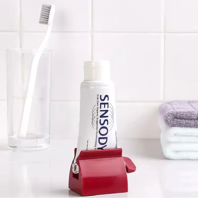 Compact Rolling Toothpaste Tube Squeezer Effortless WasteFree Dispensing 0