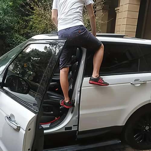 RoofRack Easy-Step - Universal Foldable Car Door Step for Easy Roof Access