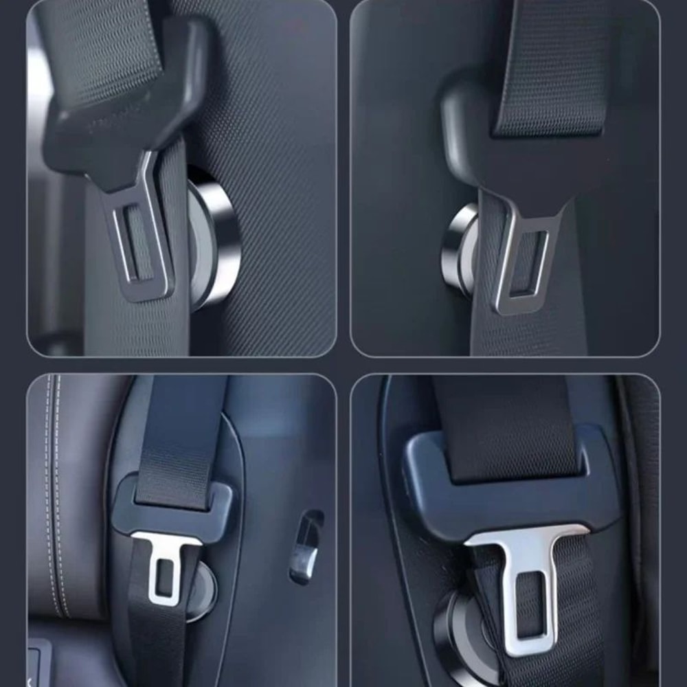 SecureRide Adjustable Seat Belt Clip Neck ShoulderComfort Car Belt Stabilizer 1